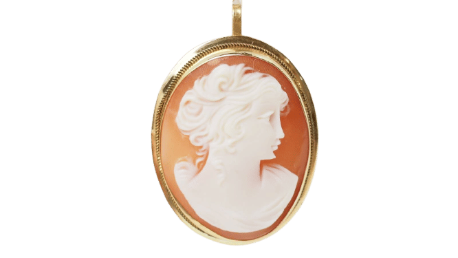 Pendentif Pendentif-broche ancien en or jaune et camée 58 Facettes 31783