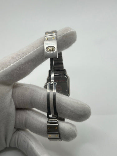 Montre Cartier Santos Galbée Lady 1057930 58 Facettes