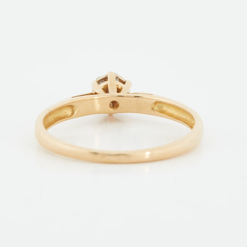 Bague 58 BAGUE EN OR JAUNE 18 CARATS 58 Facettes REF 8020/19