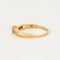 Bague 59 Bague or jaune ornée de diamants 58 Facettes 220-2