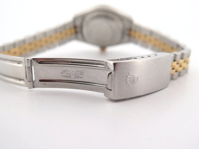 Montre vintage montre ROLEX lady date jubile 6917 26 mm en or & acier automatique 58 Facettes 268181