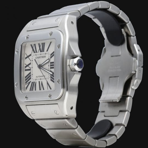 Montre Cartier Montre Santos 100 Xl 58 Facettes MT43002