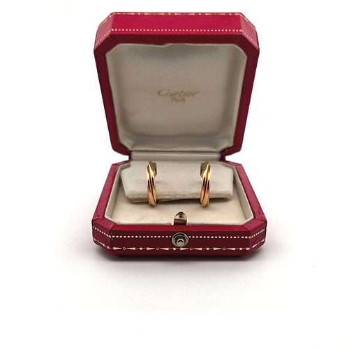 Boucles d'oreilles CARTIER - Boucles d'oreilles Trinity 3 ors 58 Facettes