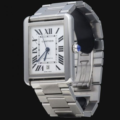 Montre Cartier Montre Tank Solo Xl 58 Facettes MT44388