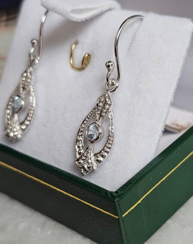 Boucles d'oreilles Boucles d'oreilles Aigue-marines 58 Facettes 626