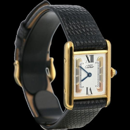 Montre Cartier Montre Tank Vermeil 58 Facettes MT42414