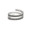 Bague 55 Bagues La Spirale - DINH VAN 58 Facettes 250020R-250021R