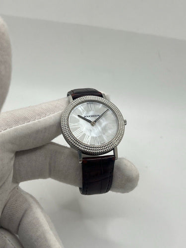 Montre Boucheron Ronde Clous de Paris 58 Facettes