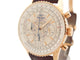 Montre vintage montre BREITLING montbrillant blue angels navitimer h30030.1 or 18k auto 58 Facettes 267814