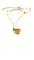Collier Chaîne et pendentif cœur or jaune et diamants 58 Facettes