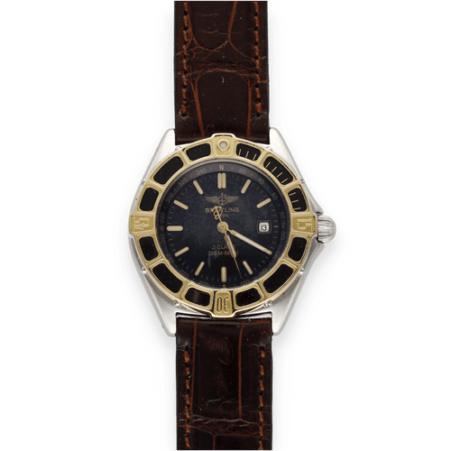 Montre BREITLING - Montre J class Lady or jaune et acier quartz 58 Facettes