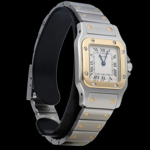 Montre Cartier Montre Santos De Cartier Galbee 58 Facettes MT42323
