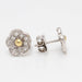 Boucles d'oreilles TOUS - boucles d'oreilles fleur or diamants 58 Facettes E363471B