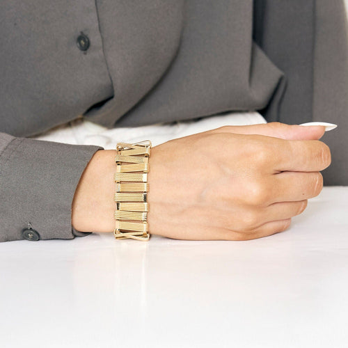 Bracelet Bracelet en or rose 18 carats 58 Facettes PAL3301