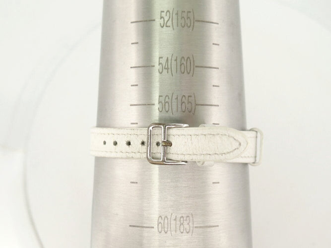 Montre montre HERMES rallye ra1.210 a quartz 20 x 25 mm en acier palladie 58 Facettes 271722