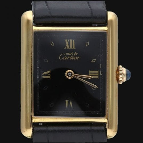 Montre Cartier Montre Tank Vermeil 58 Facettes MT43333