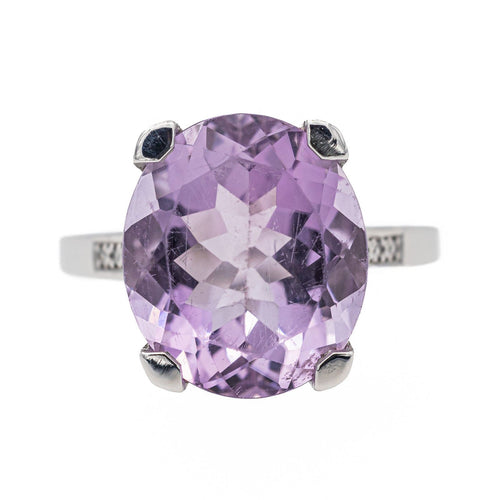 Bague 54 Mauboussin Bague Mon bébé d'amour Or blanc Améthyste, Diamant 58 Facettes 3241065CN