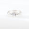 Bague Bague solitaire en or blanc 18 carats avec un diamant taille brillant de 0,22 carat 58 Facettes 159/24