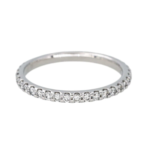 49.5 Bague Alliance  américaine Or blanc Diamant 58 Facettes 4402303CN