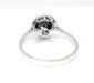 Bague Bague en or blanc 18 carats, diamant taille brillant 58 Facettes AB463