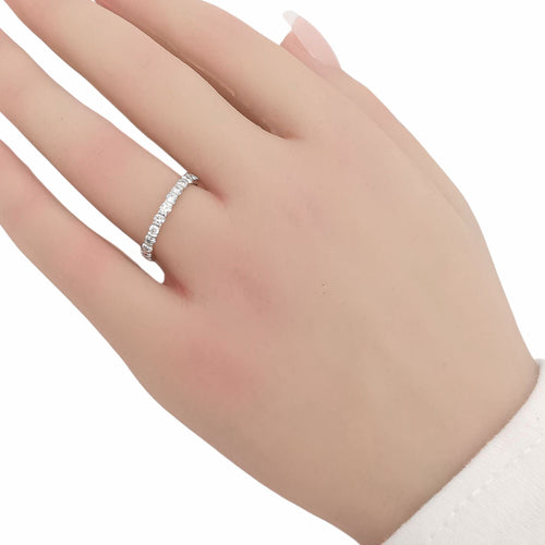 Fedi nuziali americano platino e diamanti