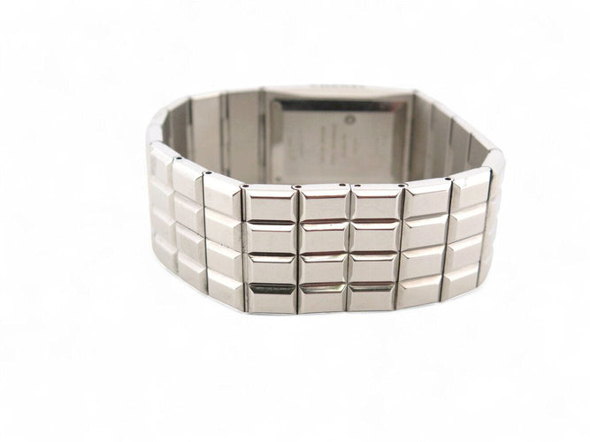 Montre montre CHANEL chocolat 24mm acier palladie digital quartz  lady 58 Facettes 271266