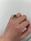 Bague Bague émeraude en or blanc 58 Facettes