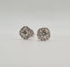 Boucles d'oreilles Boucles d'oreilles or blanc serties de diamants 58 Facettes