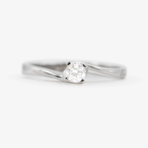 Bague Bague solitaire 0,15 ct 58 Facettes 18099