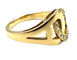 Bague 52 CARTIER. Bague vintage or jaune et diamants 58 Facettes