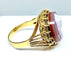 Bague 59 Bague en or jaune et camée sur cornaline 58 Facettes AB330