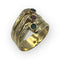 Bague 52 Bague trio saphir rubis émeraude 58 Facettes 149057139