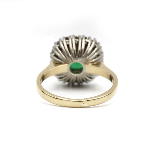 Bague Bague Or, Diamants & Emeraude 58 Facettes 240397R