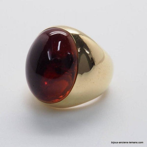 Bague 51 POMELLATO - Bague or jaune grenat 58 Facettes 4405