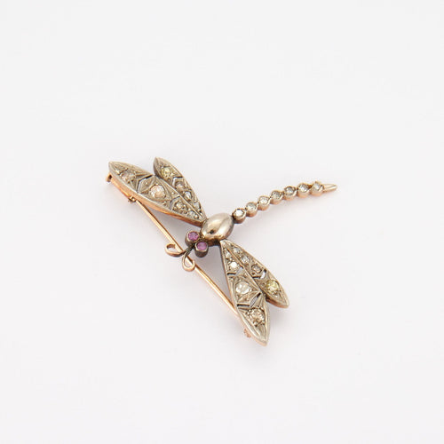Broche BROCHE DE LIBELULA DISEÑO art deco 58 Facettes 2498(621)
