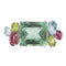 Bague 47 Bague  Cocktail Or blanc Béryl, Aigue marine, Tourmaline 58 Facettes 2673930CN