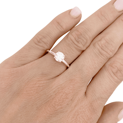 Bague 50 Bague MESSIKA, "Emotion", diamant, or blanc. 58 Facettes 34543