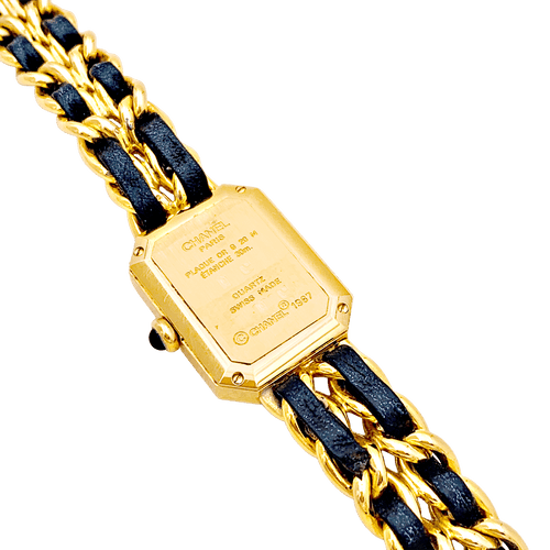 Montre Montre Chanel, "Première", plaqué or. 58 Facettes 34659