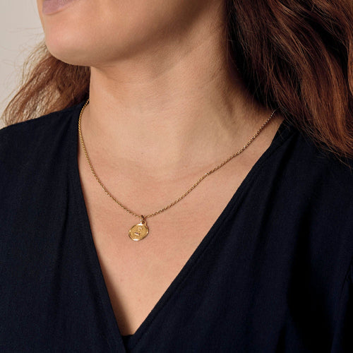 Pendentif AUGIS - Petite médaille d'amour 58 Facettes PAL30163