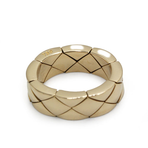 Bague 51 Bague Matelassée Or jaune - CHANEL 58 Facettes 250431R