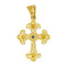 Pendentif Pendentif Croix Or jaune Saphir 58 Facettes 2622579CN