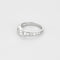 Bague 51.5 Solitaire or blanc diamants 58 Facettes LP1230/11
