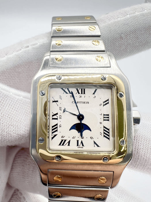 Cartier Santos fasi lunari 29mm