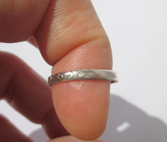 Bague 52 Arthus Bertrand - Bague Gage de Fidélité or et argent 58 Facettes