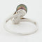Bague 59 BAGUE EN OR BLANC 18 CARATS 58 Facettes REF 6200/10