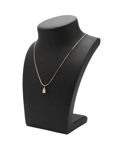 Pendentif Pendentif Or jaune 18K Diamant poire 58 Facettes BO210434/DIAMANTENPOIRE