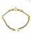 Collier VAN CLEEF & ARPELS. Collier vintage en or jaune 18K, ivoire et diamants 58 Facettes