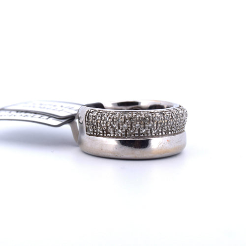 Bague 58 Bague en or avec diamants vintage 58 Facettes