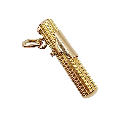 Pendentif Pendentif mezouzah vintage or jaune 58 Facettes A05545