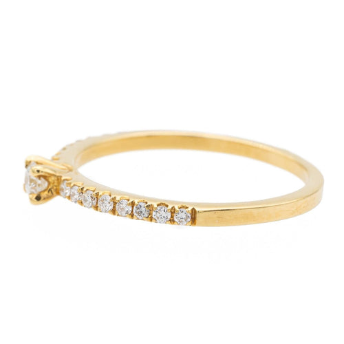 Bague 53 Bague Solitaire Or jaune Diamant 58 Facettes 578723RV